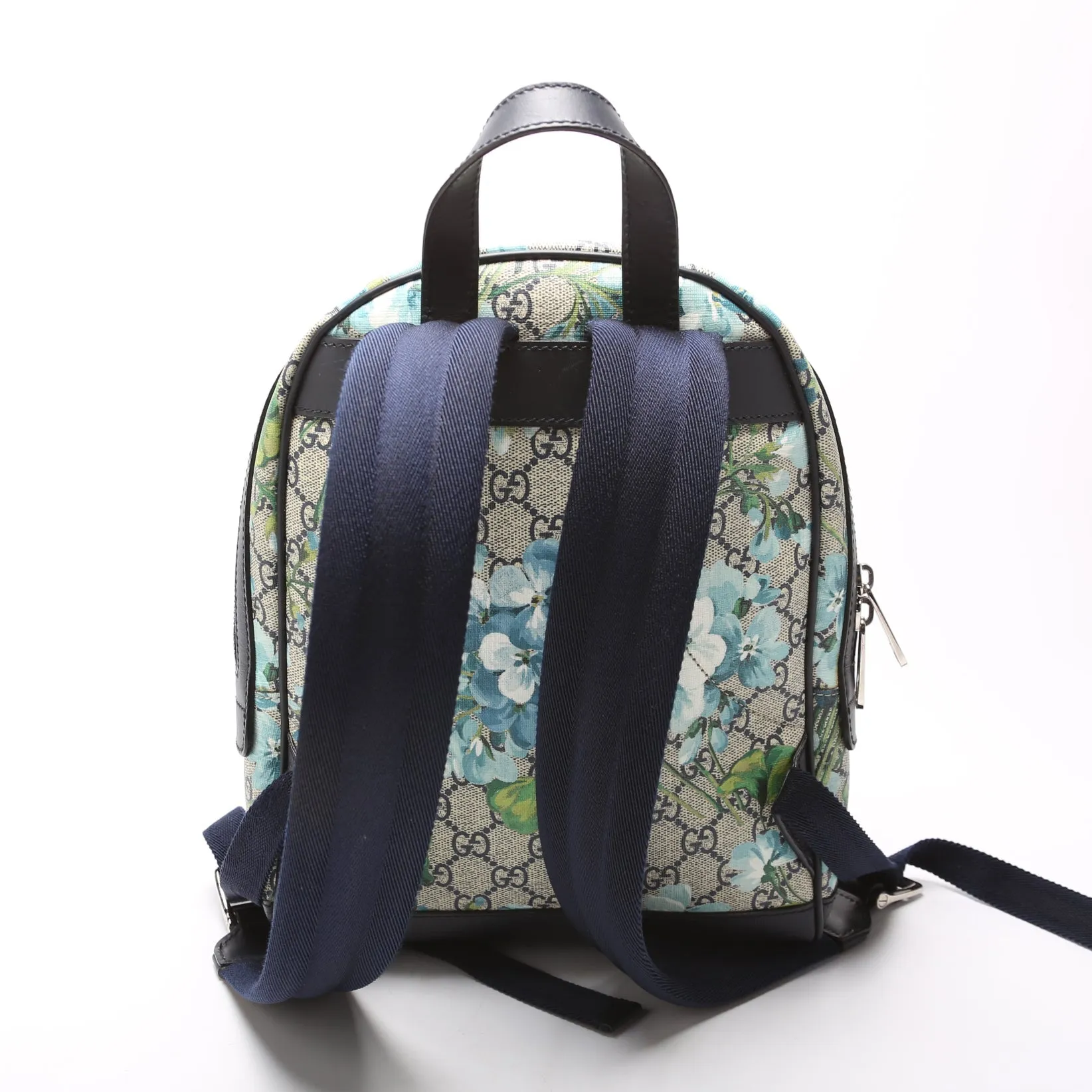427042 GG Supreme Blooms Backpack Navy