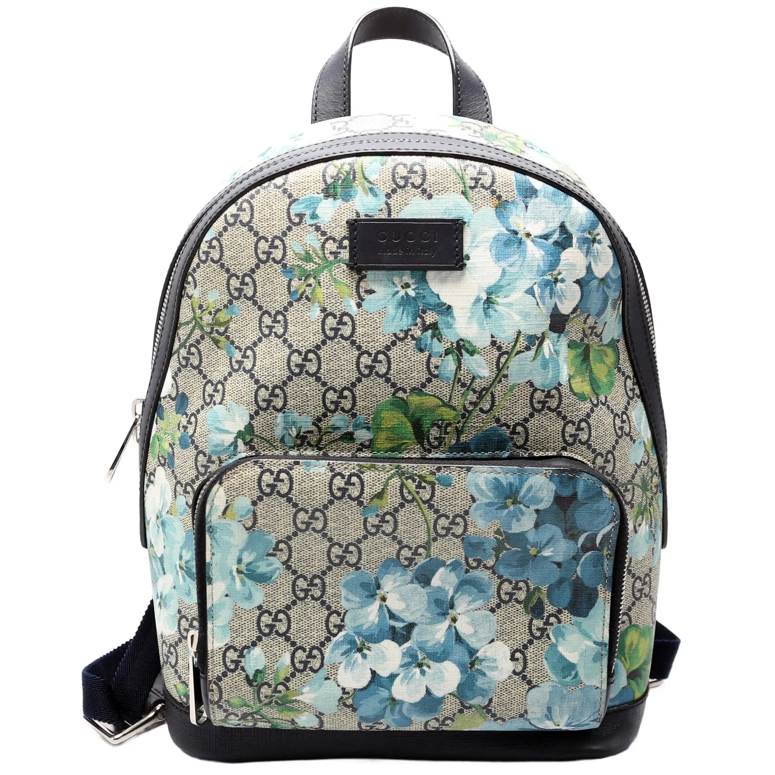 427042 GG Supreme Blooms Backpack Navy
