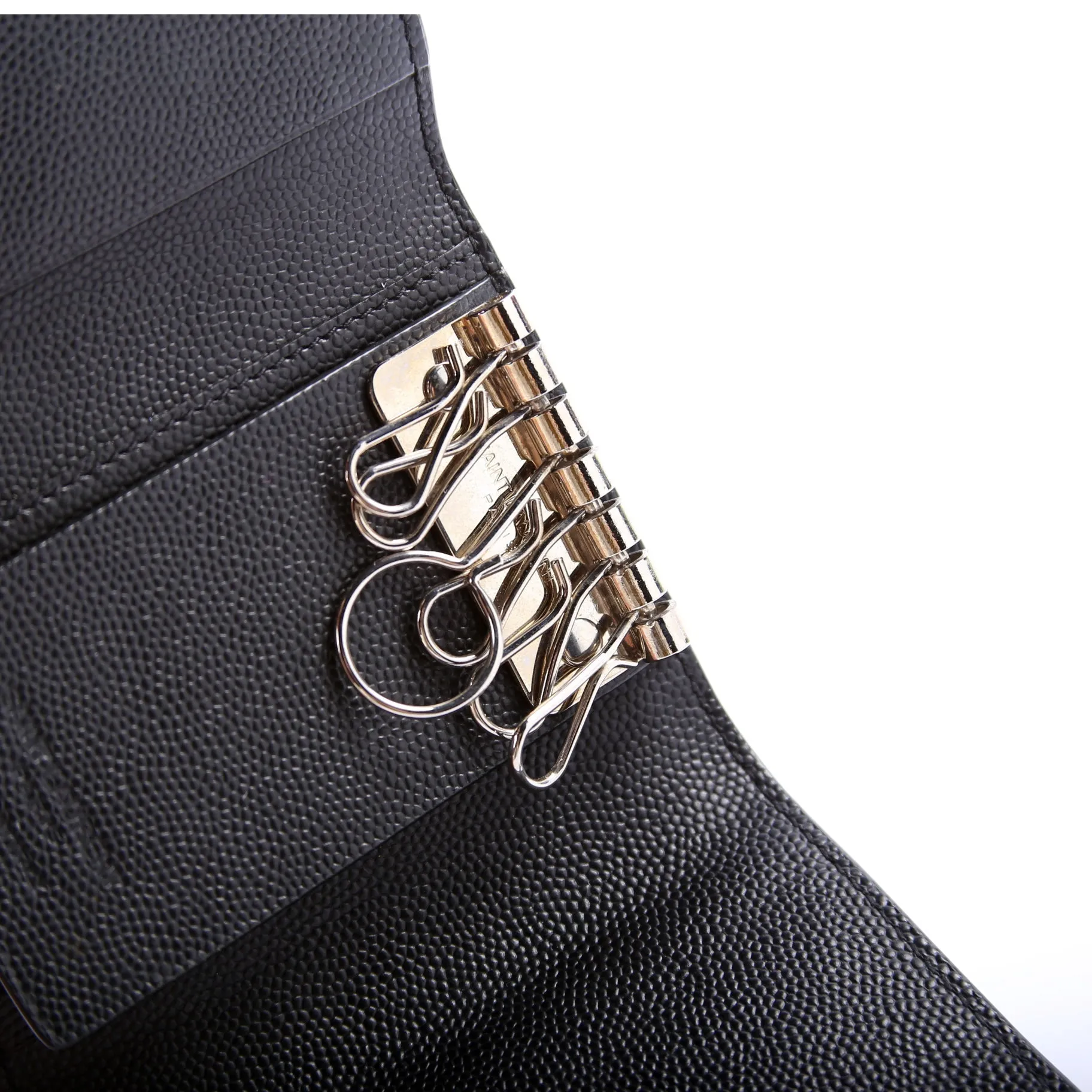 6 Key Holder Grain Leather 485634