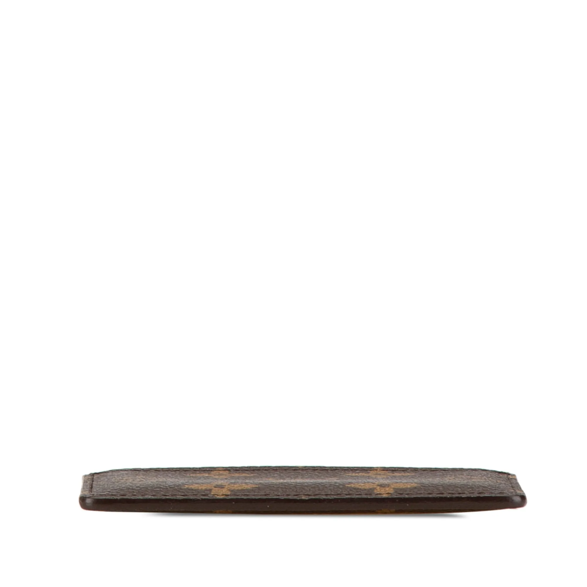 Brown Louis Vuitton Monogram Card Holder