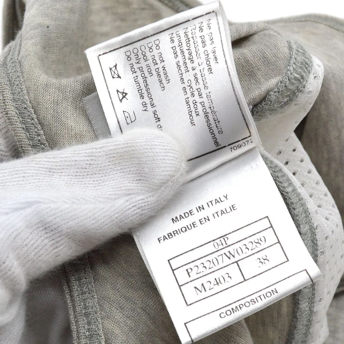 Chanel 2004 Sports mesh-panelled tank #38