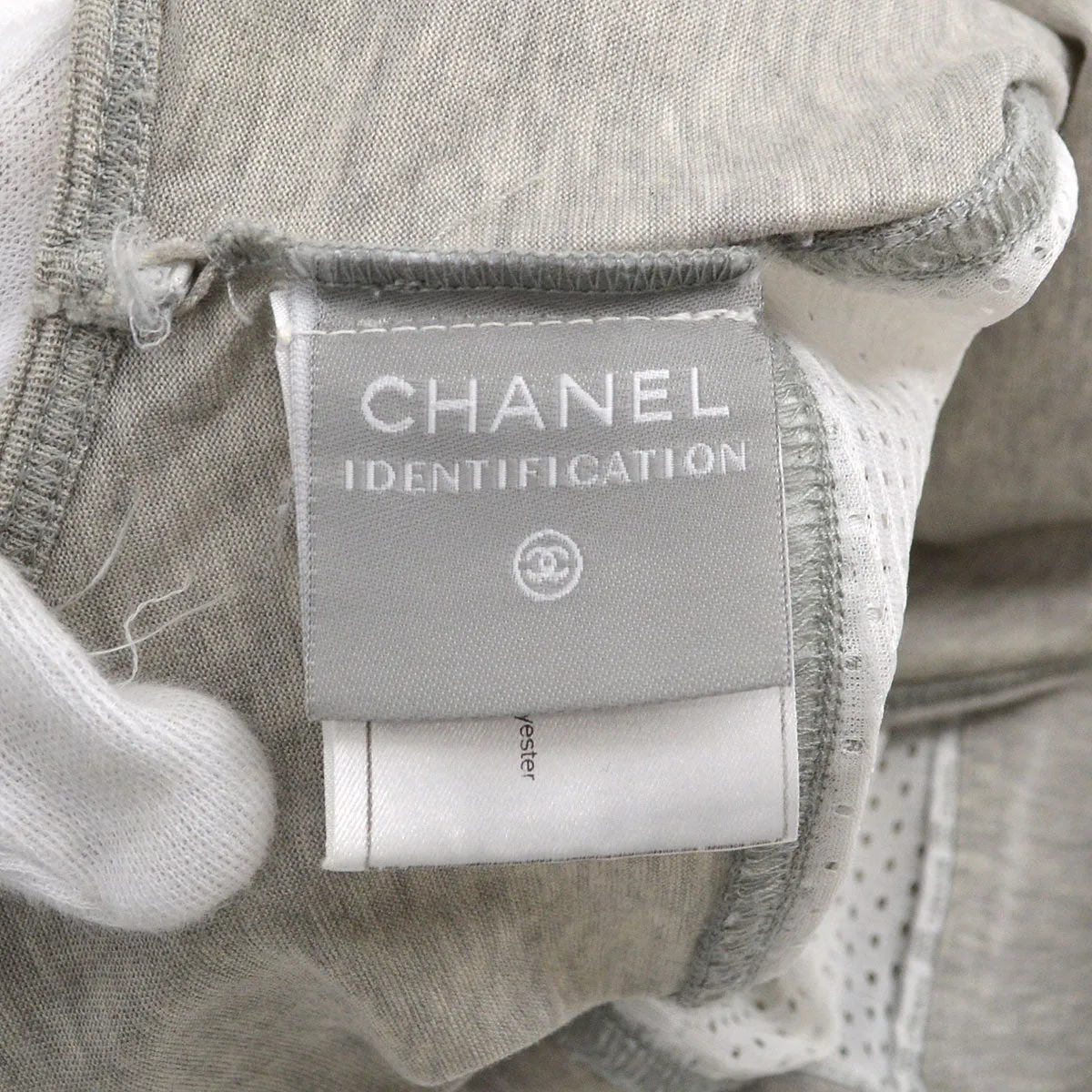 Chanel 2004 Sports mesh-panelled tank #38