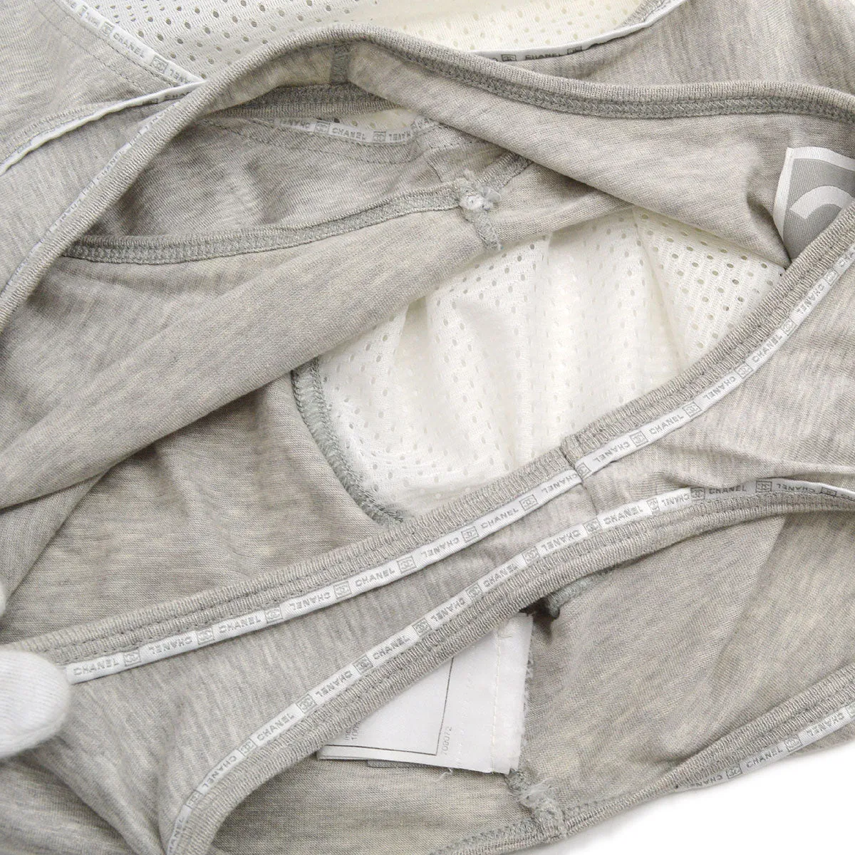 Chanel 2004 Sports mesh-panelled tank #38