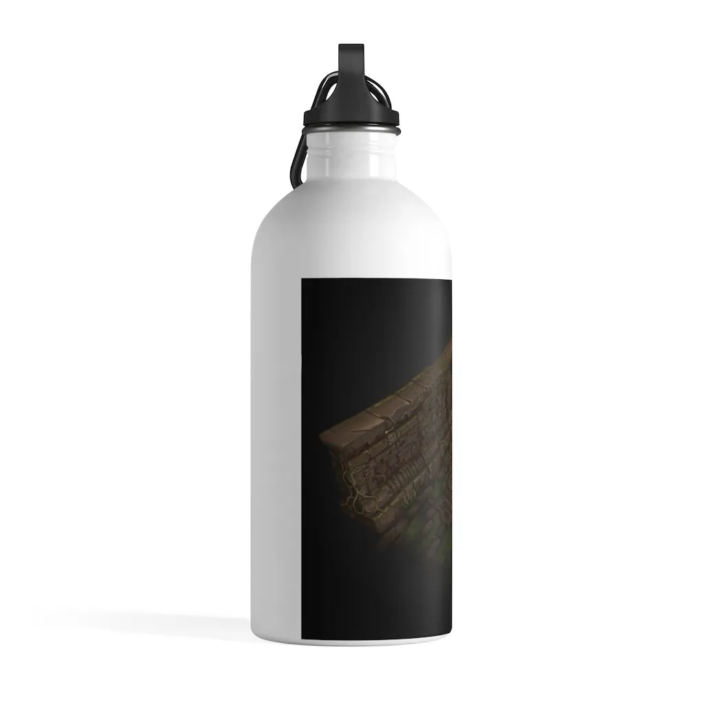 Hand-Painted Environment Art Stainless Steel Water Bottle