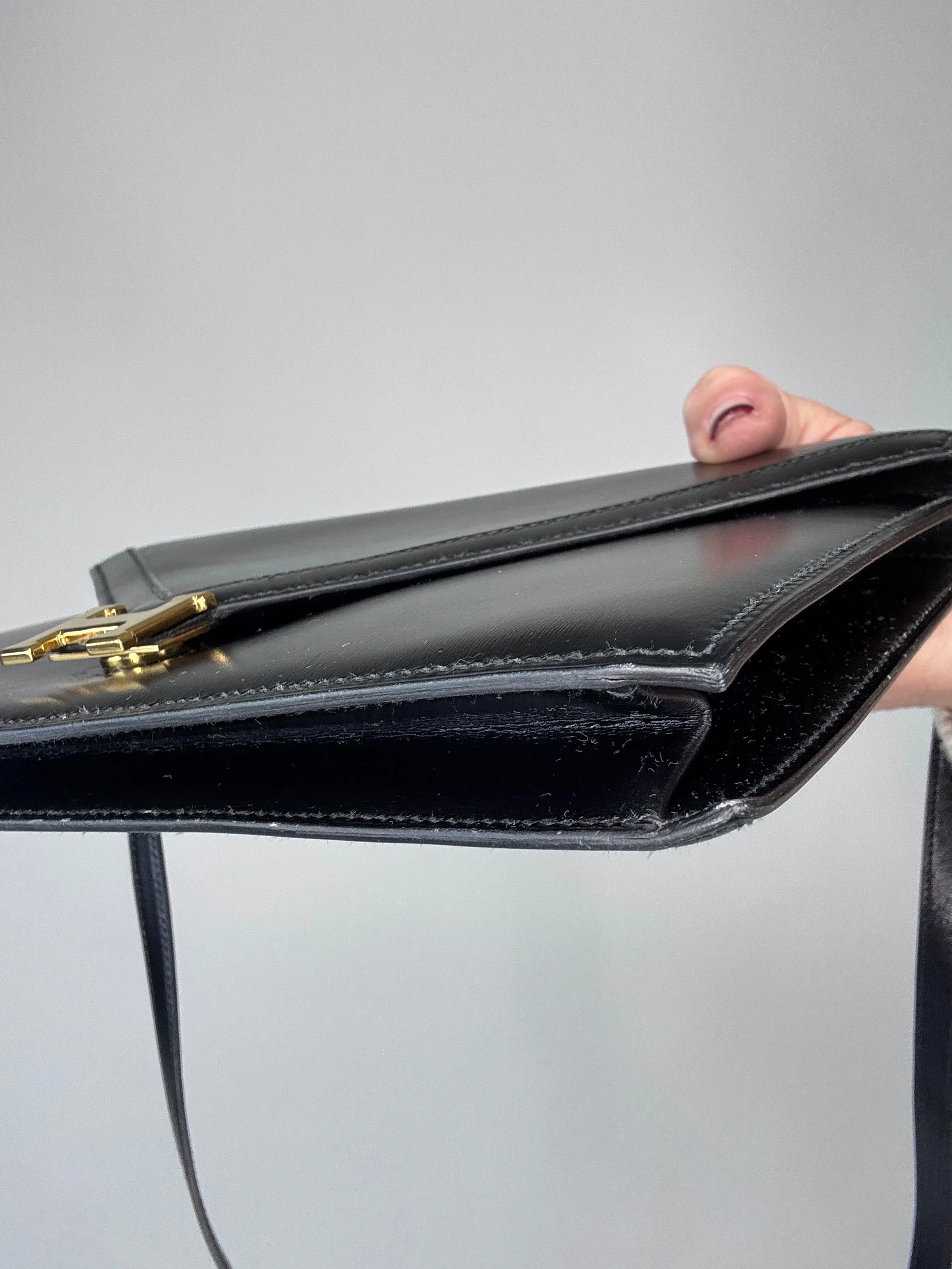 Hermes Libby Vintage Box CalfSkin Bag