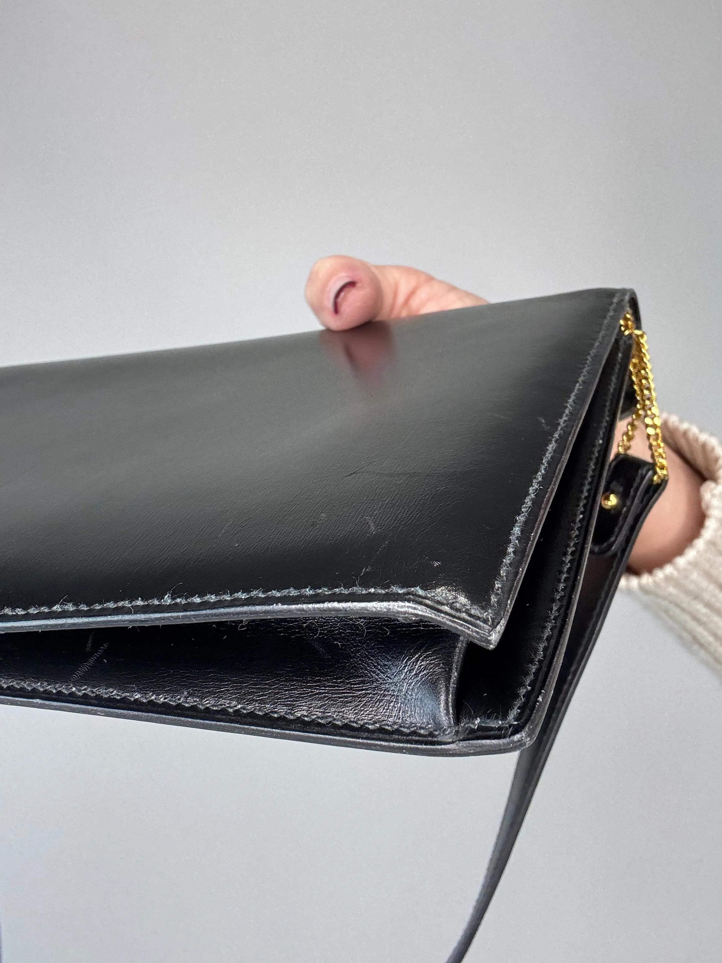 Hermes Libby Vintage Box CalfSkin Bag