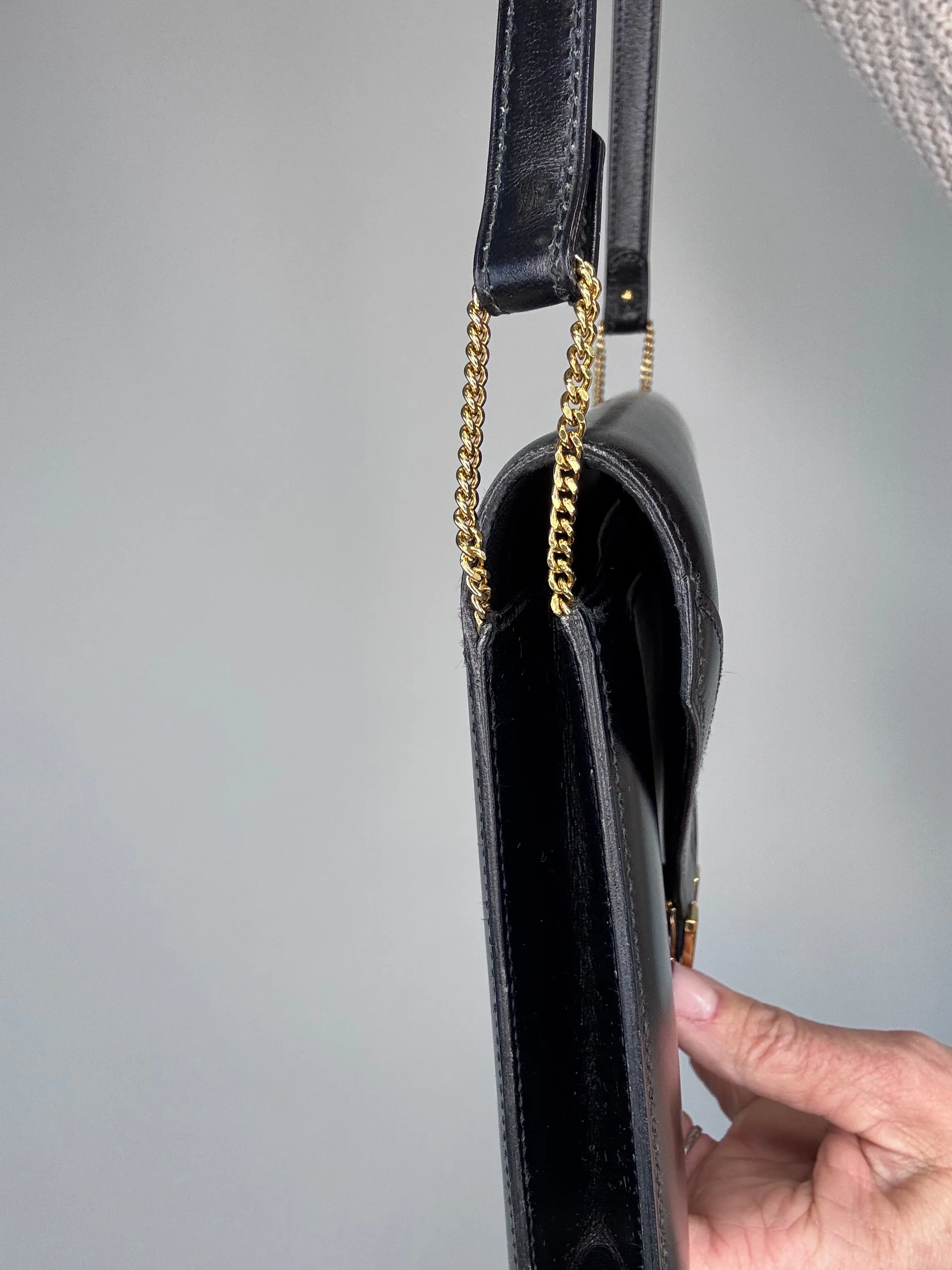 Hermes Libby Vintage Box CalfSkin Bag