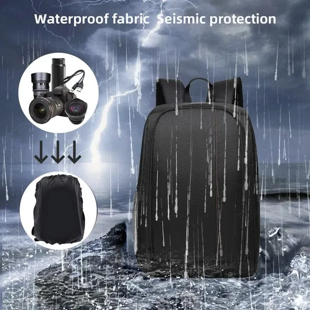 Multifunctional camera backpack