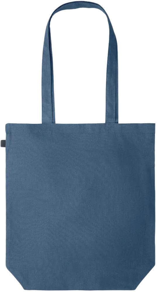 Premium colored organic hemp shopping bag
